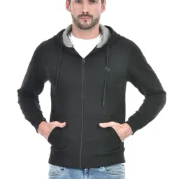 Lawman Pg3 Black Regular Fit Hooded Sweatshirt-picture-44