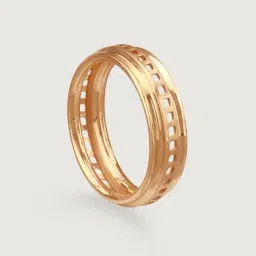 Mia by Tanishq 14k (585) Yellow Gold Retro Pop Casual Rings image 4