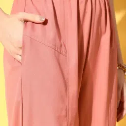 Melon by PlusS Peach Regular Fit Joggers image 5