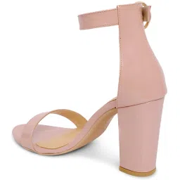 Moda-X Women's Pink Ankle Strap Sandals image 4