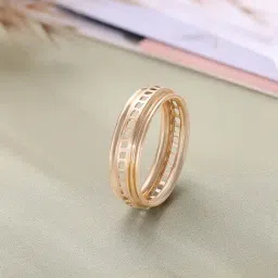 Mia by Tanishq 14k (585) Yellow Gold Retro Pop Casual Rings-picture-37