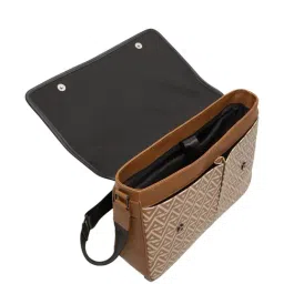 ALDO Tan Synthetic Large Messenger Bag image 3