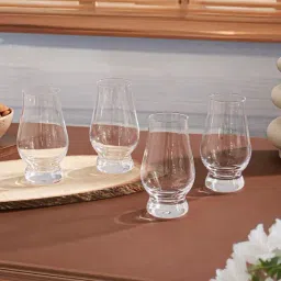 Troveas Clear Mini Chime Cocktail Glasses - Set of 4 (180 ml) image 2