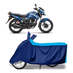 Auto Pearl Two Wheeler Cover for Honda CB Shine SP - Cyan, Blue-picture-37