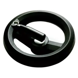 RS PRO Black Technopolymer Hand Wheel, 80 mm diameter Model No 1612002-picture-48