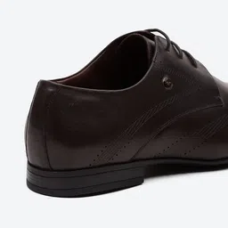 Monte Carlo Men Perforations Leather Formal Derbys image 5