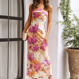 all about you Floral Print Maxi Dress-picture-33