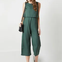 Miss Chase Green Midi Jumpsuit image 4