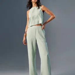 AND Mint Green Top With Pants-picture-43