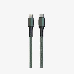 Portronics Konnect CL 18W POR-1067 Type-C 8 Pin USB 1.2M Cable (Green)-picture-21