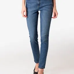 Mode by Red Tape Blue Skinny Fit Lightly Washed Jeans-image-58