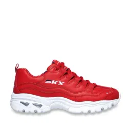 Skechers Men's ENERGY - RETRO VISION Red Casual Lace Up Shoe-image-45