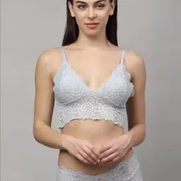 AROUSY Black & Red Self Pattern Bra Panty Set - Pack Of 3 image 3