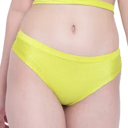 La Intimo Lime Green Beach Bold Bikini Panty image 1