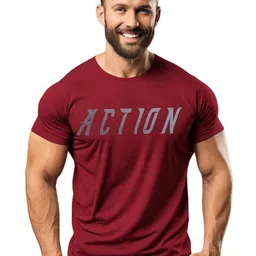 3Colors Men Typography Printed Moisture Wicking T-shirt-picture-22