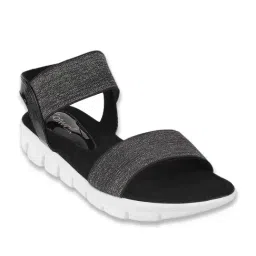 Catwalk Women's Black Sling Back Sandals-picture-23