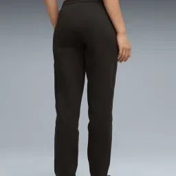 Puma Black EVOSTRIPE Moisture Wicking Mid Rise Regular Fit Elasticated Sweatpant image 2