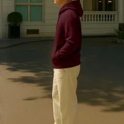 Moda Rapido Men Fleece Varsity Jacket image 5