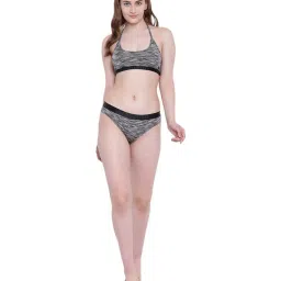La Intimo Grey & Black AquaChick Bikini Panty image 4