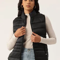 Monte Carlo Mock Collar Gilet Padded Jacket-picture-34