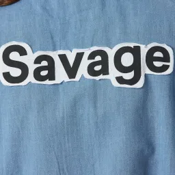 Miss Chase Blue Cotton Jacket image 5