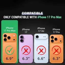 Luxury Kase iPhone 17 Pro Max Premium Magnetic Support Shell Case with Built-in Kickstand image 5