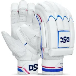 DSC Intense Frost Leather Cricket Batting Gloves Size - Boys-image-7