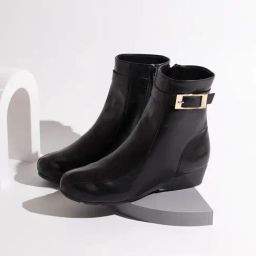 Inc.5 Women's Black Casual Boots-picture-13