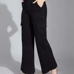 Life With Pockets Black Relaxed Fit Jeans image 3
