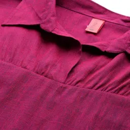 Cottinfab Pink Regular Fit Top image 5