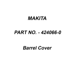 Makita Barrel Cover Suitable For HK1820, Part No 424066-0-picture-34