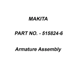 Makita 240 V Armature Assembly for UH4261, Part No 515824-6-picture-13