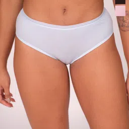 Munns & Mars Women Pack of 3 Solid Hipster Briefs-image-41