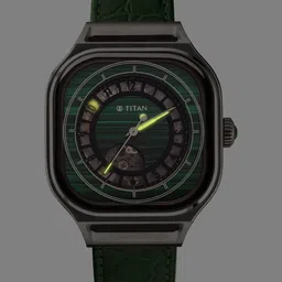 Titan Men Embellished Dial & Leather Straps Analogue Watch 10008TL01-picture-19