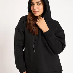FEMMELLA Women Hooded Cotton Sweatshirt-image-32