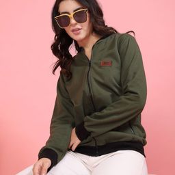 Rigo Women Fleece Lightweight Bomber Jacket-picture-47