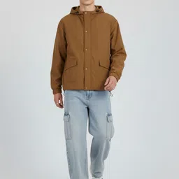 glitchez Hooded Oversized Tailored Jacket image 3