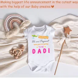 Lillypupp Infants Printed Pure Cotton Round Neck Bodysuit image 3