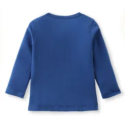 Babyhug Disney Interlock Cotton Knit Full Sleeves Jhablas With Winnie The Pooh Graphics with Badge Detailing Pack of 3- Yellow Green & Blue image 3