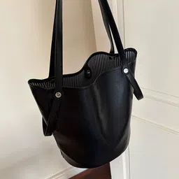 StyleCast x Revolte PU Bucket Shoulder Bag image 4