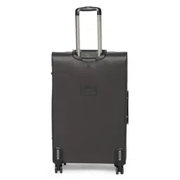 Swiss Brand Grande Dark Grey Large Soft Trolley Bag - 28 cm image 3