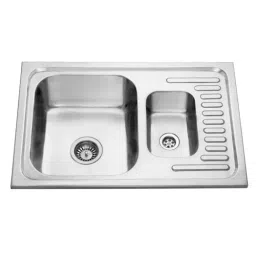 Jayna Signature Collection Jubilee 30x20 inch Glossy Finish Stainless Steel Double Bowl Kitchen Sink including Vegetable Bowl, SBMB 06-picture-41