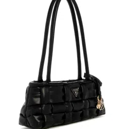 Guess Black Marion Shoulder Bag image 3