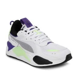 Puma Men's RS-X Geek White Running Shoes image 2