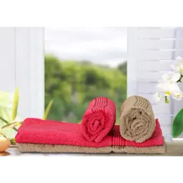 LORENA 100% Cotton Super-Soft Terry Towels -4pc Hand Towel (d`ross) solid-multi-image-85