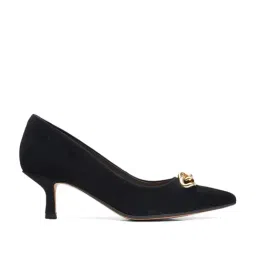 Clarks Women's Violet55 Trim Black Pump Stilettos-image-20