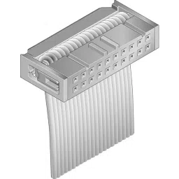 AMPHENOL COMMUNICATIONS SOLUTIONS WIRE-BOARD CONNECTOR RECEPTACLE 10 POSITION, 2.54MM, 66900-210LF-picture-34