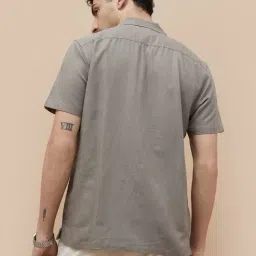 Code By Lifestyle Grey Regular Fit Shirt image 2