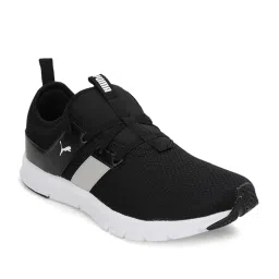 Puma Men's Flex Addict Black Running Shoes image 2