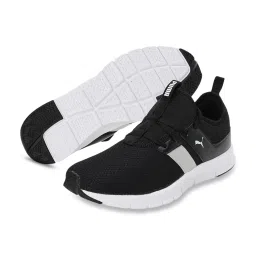 Puma Men's Flex Addict Black Running Shoes image 4